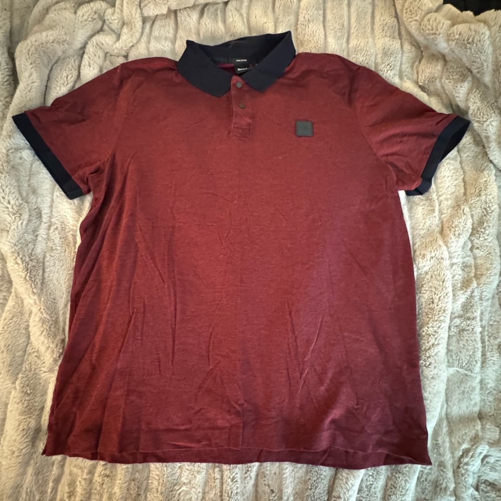 Boss Red and Black Polo Shirt